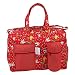 MomToBe Red Kitty Printed Baby Diaper/Nappy Changing Bag RS.449.00