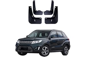 YLOXFW Auto Paraspruzzi Anteriori e Posteriori Guardie Splash Parafango per Suzuki Vitara 2016-2025 Dedicato Flap Parafanghi Protezione Set Modellati Car Accessori,Send 1 Car Wash Towel