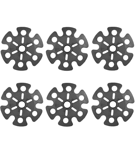 Set De 10 Paniers Neige/boue Pour Bâtons De Randonnée - Diamètre 1,1 Cm, Universel