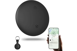 GENÉRICO Localizador GPS para Mascotas/Llaves/Maleta/Cartera - Tracker Tag Bluetooth con Soporte Google Find My Device, Buscador de Objetos para Android, Rastreador con Llavero