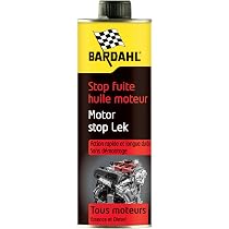 Bardahl Stop-Fuite Moteur 300 ML - Colmate Les Joints - Compatible Tout Moteur