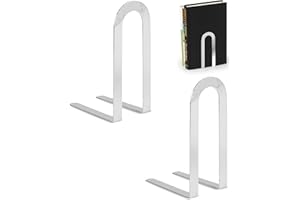 Spectrum Diversified Elements Bookends, Small, Chrome