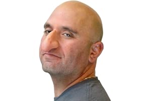 SHOPERAMA Große Nase Latex Applikation FX Make-up Hautfarben Zwerg Nase Riesennase Accessoire Kostüm-Zubehör Filmqualität