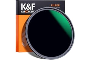 K&F Concept Nano-X ND1000 Filtre gris à 10 stop, filtre ND fin neutre 82 mm