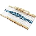 Innfeeltech 100 Pcs 1/2W 1% Toleranz 10KΩ Metall Film Widerstand Widerstand für DIY Projekt und Experimente