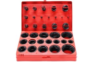 KEWAYO 419 Pezzi O Ring Kit 32 Misure O Ring Guarnizioni O Ring Guarnizioni Idrauliche Per Guarnizioni Idrauliche E Riparazione Rapida Dell’Auto, O ring Kit Idraulico