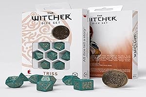 Q Workshop - Set 7 Dadi The Witcher Triss - The Beautiful Healer