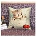Produktbild IHRKleid® Christmas Baumwolle Leinen Kissen Fall Sofa Taille Throw Kissen Cover