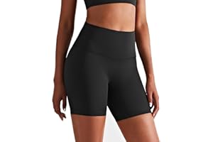 JTSONN Pantalones Cortos de Deporte para Mujer, Pantalones Leggings Cortos de Yoga Cintura Alta, Mallas Cortas Short Deportivo Mujer