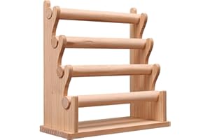 F Fityle Elegant Bracelet Holder Durable Detachable Wooden Display Stand Rack for Tradeshow
