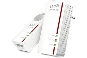 AVM Fritz! Powerline ‎1260/1220 WLAN Set International 1200Mbit/s Ethernet/LAN WiFi Blanc 2pièce(s)