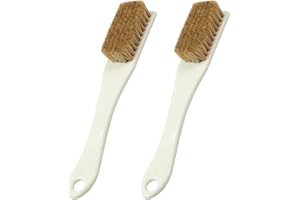 Maxqzin 2Pcs Climbing Brush Rock Climbing Brush Bouldering Brushes with Thick Durable Boar's Hair Bristles Designed for Ultimate Performance on Climbing Wall