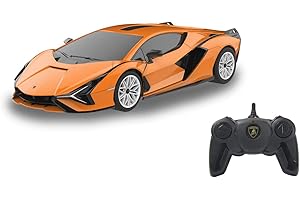 JAMARA 403125 - Lamborghini Sián FKP 37 1:24 Arancione 2,4GHz - velocità 7 Km/h