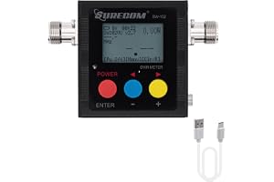 Surecom Gam3Gear SW-102S SO239 anslutning digital VHF UHF 125-525Mhz Power & SWR-mätare