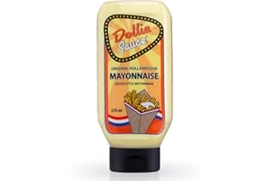 ‎DOLLIE SAUCE Dollie Sauce Dutch Style Mayonnaise | Original Holländische Mayo | Satte 670ml | Mayo wie in Holland am Imbiss | Einfach Megalecker
