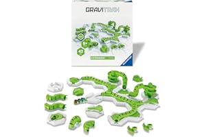 Ravensburger - GraviTrax - Twirl 32-częściowy zestaw przedłużający - Circuit de Balls - Kreatywny zestaw do budowania - tor z kulkami - Od 8 lat - Wersja francuska - 22435