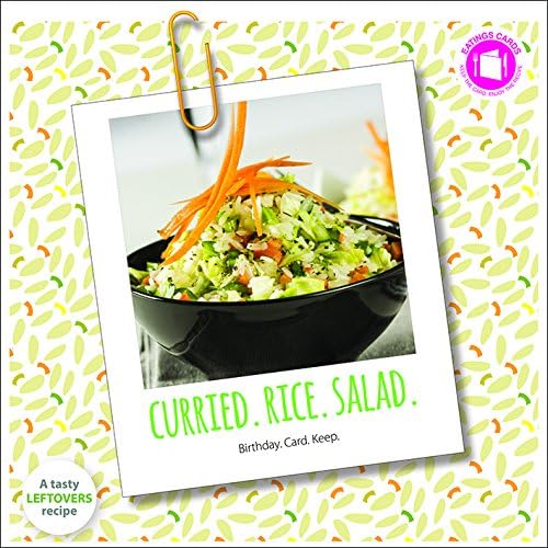 Eatings Cards: Curried Rice Salad - Recipe Greetings Card