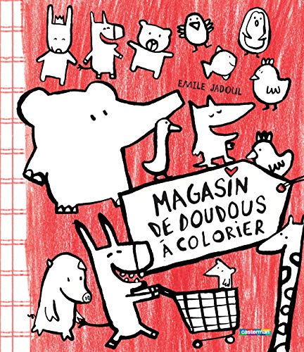 Magasin de doudous à colorier Magasin de doudous à colorier