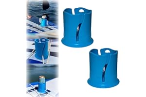 GEHANICO Paddle Board Drink Holder Kayak Drink Holder Drink Holder Paddleboard Anti-Spill Cup Holder for Boat SUP Paddle Board Cup Holder Multi-Functional Cup Holder for Kayak (2PCS)