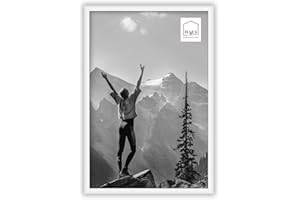 HAES DECO - Cadre Photo/Cadre Mural/Porte Photo Plastique Easy Frame Blanc 20x30 cm - EF4W