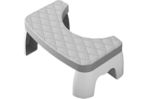 REHMANNIAE Tabouret De Toilette Physiologique | Marche Pied Toilette pour Adultes Et Enfant | Marche Pied WC pour Adulte | Repose Pied en PP Matériel pour Adopter La Position Squatty AntiConstipation