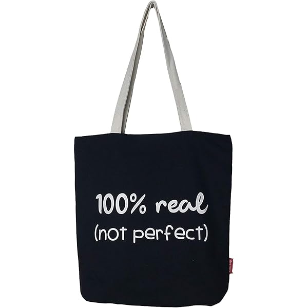 Borsa Tote SOFTHEART In Cotone - Cerniera, Fodera, Tasca Interna, Include Busta Regalo, Nero, 37x38 Cm - Foto 12