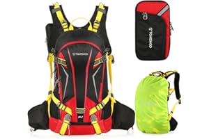 TOMSHOO 20L/30L Sac à Dos Sac de randonnée Ultraléger Respirant Imperméable pour Vélo Randonnée Équitation Voyage Alpinisme
