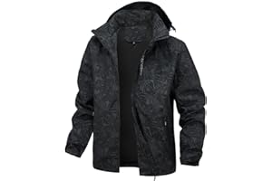 PADOLA Giacca Uomo Giacca Impermeabile Uomo Giacca Primaverile Autunno Giubbotto Uomo Casual Semplice Giacche con Cappuccio