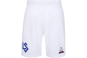 Le coq Sportif Lausanne Pro Short Enfant Pantalón Corto, Niños, New Optical White, 12A