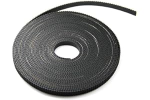HeyNana - 5 metros GT2 - Correa dentada reforzada GT2 de fibra de vidrio para impresora 3D (6 mm de ancho, 5 m)