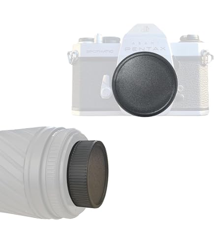 Vhbw Copriobiettivo Posteriore Sostitutivo Per Nikon LF-N1 - Tappo Obiettivo Nero In Plastica