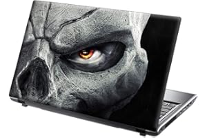 15.6 INCH TAYLORHE SKINS TaylorHe 13-14 inch Laptop Skin Vinyl Decal MADE IN ENGLAND Skull Gothic Style Cool Pic