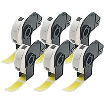 Etichette Compatibili Brother DK-11204 - 6 Rotoli, 17x54mm, 2400 Etichette - Foto 8