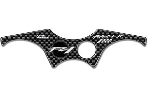 Resin Bike naklejki moto kompatybilne z Yamaha FZ1 Fazer 1000 2006-2016. Ochrona wide?ek sterowniczych przed uderzeniami i zarysowaniami. Wlepka 3D Żywiczna do płyty wide?ek sterowniczych