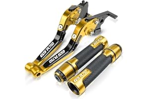 FALANGEMU Levier d'embrayage Frein Accessoires Moto Leviers d'embrayage De Frein Poignées pour S&uzuki GSR750 GSX-S750 GSR 750 GSXS 2011-2020 2019 2018 2017 2016 Poignée Frein Outdoorking(Color : G)