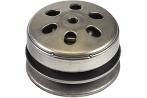 ALVEYTECH Monster Motion Complete Clutch Assembly with Driver Pulley & Clutch Bell for GY6 125cc & 150cc GY6 Scooters & Go Karts