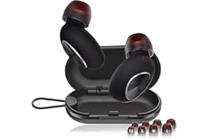 GREEMOSI Ear Plugs, 33db Silicone Ear Plugs for Sleeping Noise Canceling, 8 Ear Tips in Xs/S/M/L, Hearing Protection Ear Plugs for Noise Reduction, Reusable Earplugs, Earplugs for Sleeping Concerts Swimming