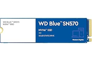 WD_BLUE SN570 1TB M.2 2280 PCIe Gen3 NVMe up to 3500 MB/s read speed