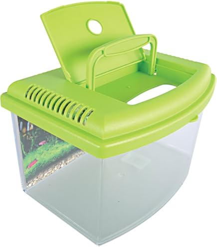 Acquario Georplast 5,5 Litri Con Coperchio - Colori Assortiti (Verde, Rosso, Blu) - Foto 9