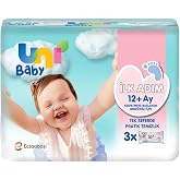 Uni Baby First Step Aloe Vera Wet Wipes (3 x 52 Pieces)