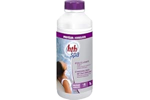 Happy Garden Eau éclatante 3 en 1 HTH pour Spa Gonflable, 1L