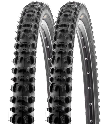 26 Zoll MTB Reifen K-816 2er Set – Inkl. 2 Schläuche, 54-559, Drahtreifen, Für Matschigen Untergrund
