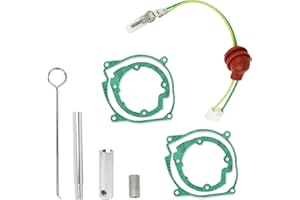 MODURIO 7Pcs Glow Plug Repair Kit, 12V 24V 5KW 8KW Parking Diesel Heater Glow Ignition Plug Kit with Filter & Removal Fitting Tool, Diesel Heater Accessories, Car Ceramic Heater Repair Parts Fit