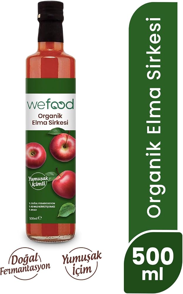 Wefood Organik Elma Sirkesi 500 Ml