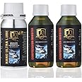 Armorol Nano Ultra Lube 100ml + Compression Booster 2 x 100ml – High-Power Triple Pack for Cars (Up to 1500cc) with High Oil Consumption – Max Performance, Max Efficiency