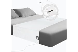 RIQINXIN Erdungsbettlaken Silberfaser Erdungsmatte Atmungsaktive Erdungsbettmatte für Hochwertiges Schlafklima Bio-Baumwolle Grounding Sheet Erhöhen Sie die Energie (99x 203 cm) Beige