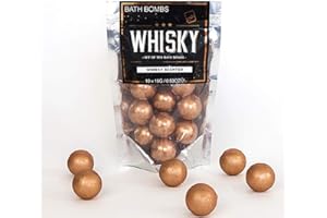 GR GIFT REPUBLIC Gift Republic Whiskey Duft Badebomben, Gold