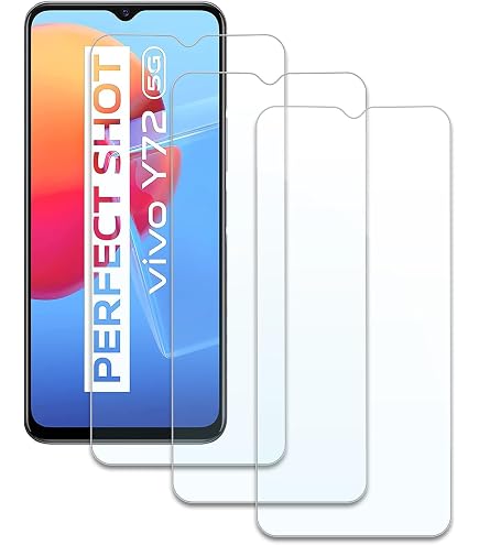 IVoler Custodia Trasparente Antiurto Per Vivo Y52 5G / Y72 5G - Cover In TPU Morbido Con Paraurti Rinforzati E Protezione Fotocamera