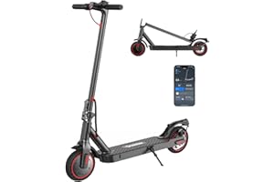 iScooter Electric Scooter, 8.5-10" Tires 20-50KM Range 350-500W Motor Fast Electric Scooter for Adults with Cruise Control,Multiple Speed Modes, Multiple Brakes,Foldable Portable E-Scooter