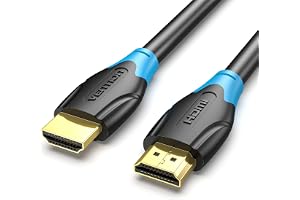 VENTION AAC High Speed HDMI 2.0 Cable 4K 1080P High Definition 18Gbps 4K@60Hz 3D, Video Return UHD 3860p, HD 1080p, Ethernet Compatible (1, 0.75 Meter)